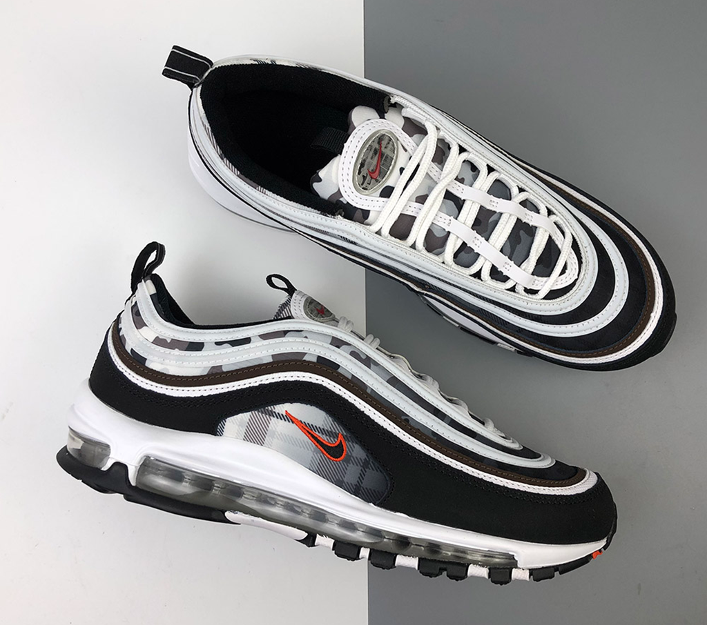 Giày Nike Air Max 97 GS 'White Black' DB2017-100 - Ảnh 4