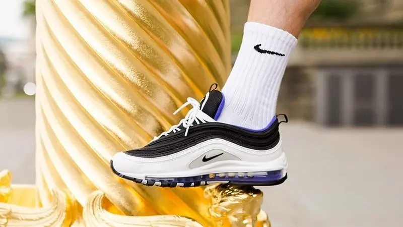 Giày Nike Air Max 97 'White Violet' 921826-103 - Ảnh 5