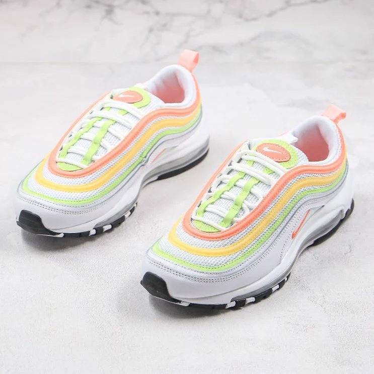 Giày Nike Wmns Air Max 97 Essential 'White Melon Mint Volt' CZ6087-100 - Ảnh 2