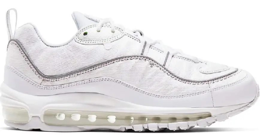 Giày Nike Air Max 98 Cut Away White CJ0634-101