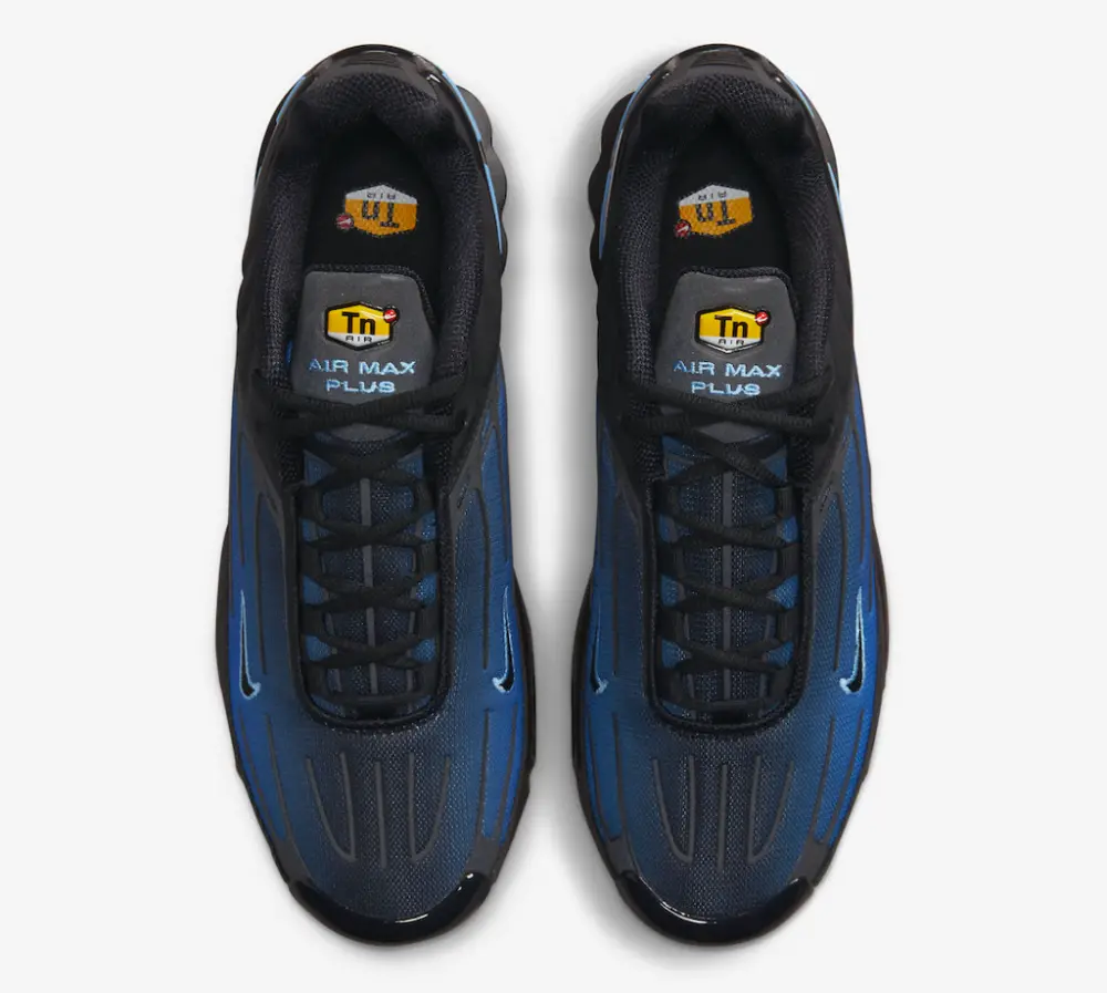 Giày Nike Air Max Plus 3 'Black Blue Gradient' DZ4508-001 - Ảnh 5