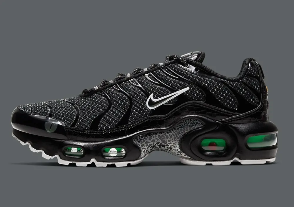 Alternative view of Giày Nike Air Max Plus QS GS 'Crocodile' CV2392-001