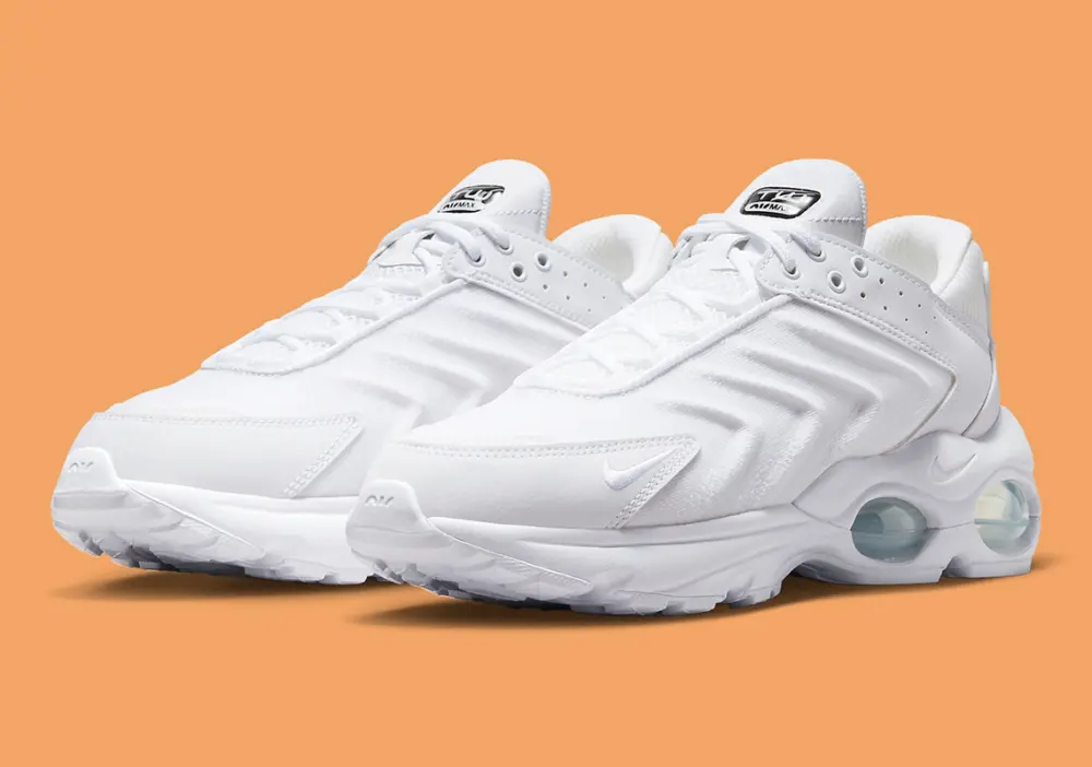 Giày Nike Air Max TW Shoes ‘Triple White’ DQ3984-102 - Ảnh 4