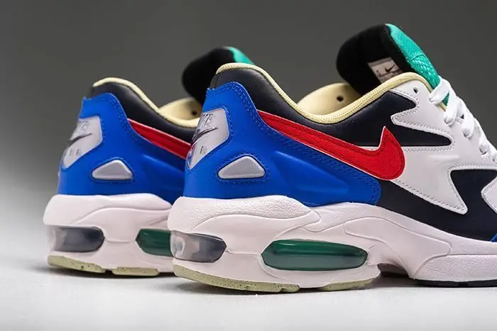 Giày Nike Air Max 2 Light SP 'Sail Obsidian Blue' BV1359-400 - Ảnh 3