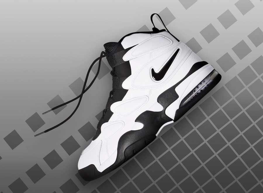Giày Nike Air Max2 Uptempo 'White Black' 922934-102 - Ảnh 4