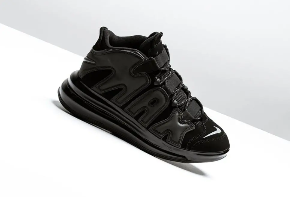 Giày Nike Air More Uptempo 720 Black BQ7668-001 - Ảnh 3
