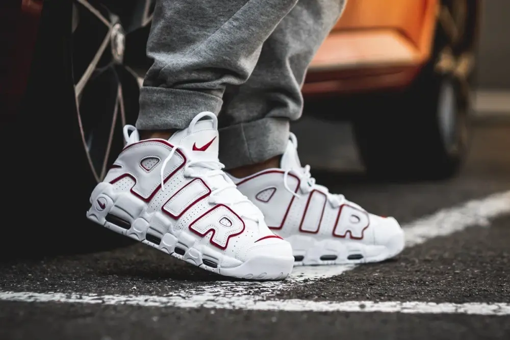 Giày Nike Air More Uptempo 'White Varsity Red' 921948-102 - Ảnh 5