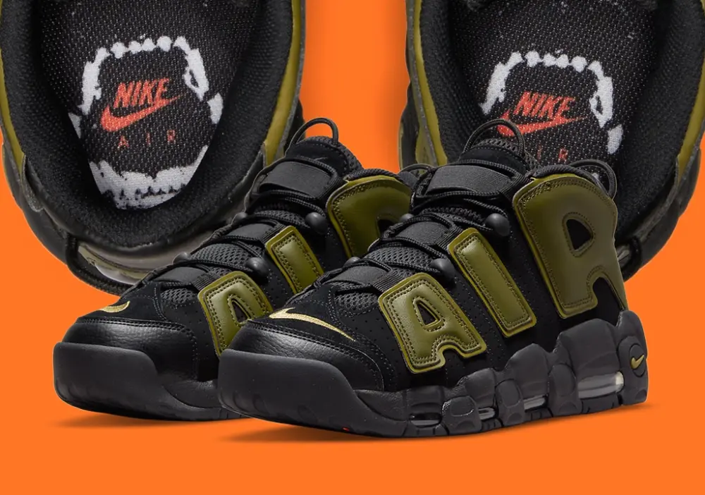 Giày Nike Air More Uptempo 96 Rough 'Green' DH8011-001 - Ảnh 6