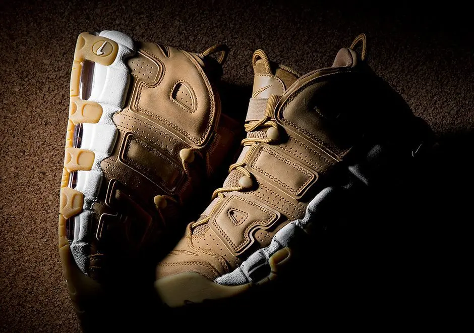 Giày Nike Air More Uptempo 'Flax' AA4060-200 - Ảnh 4
