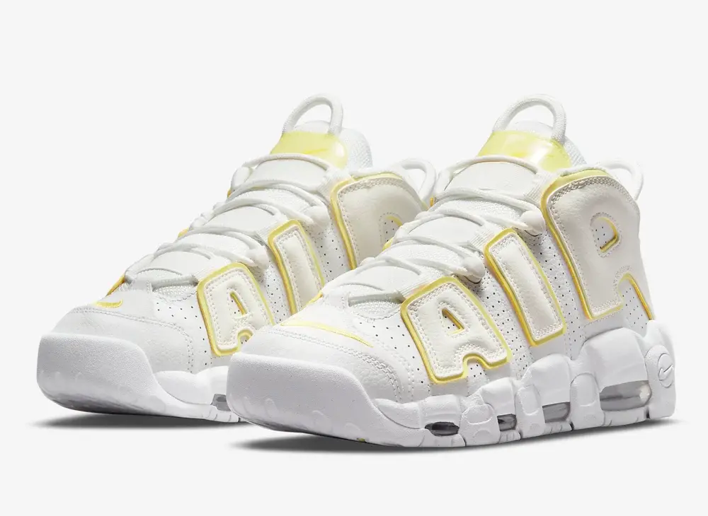 Giày Nike Wmns Air More Uptempo 'Light Citron' DM3035-100 - Ảnh 5