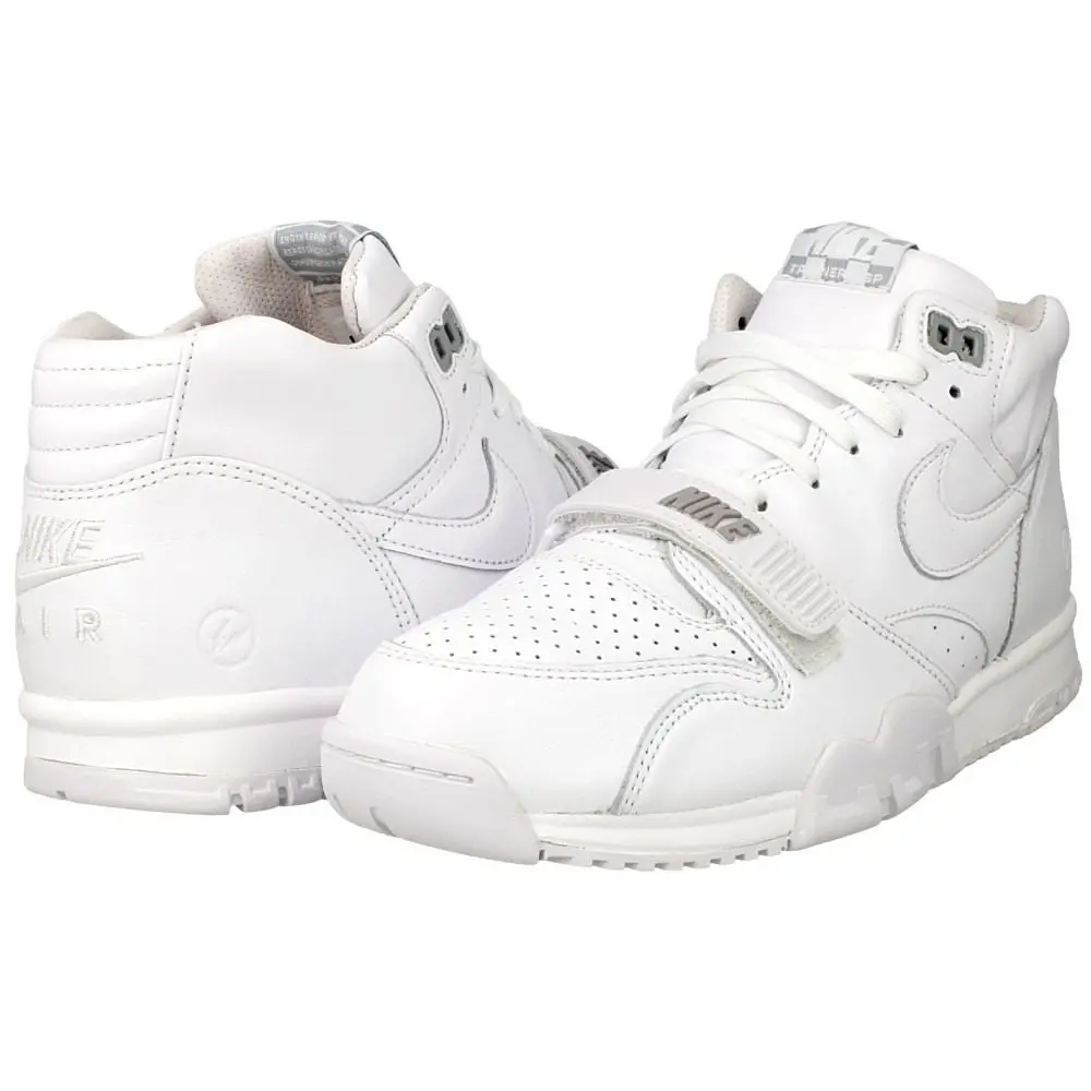 Giày Nike Air Trainer 1 Fragment 'White Wolf Grey' 806942-110 - Ảnh 4
