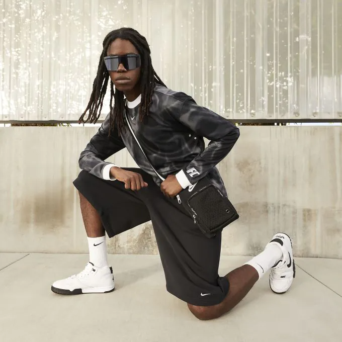 Giày Nike Air Trainer 1 ‘White Black’ FB8066-100 - Ảnh 4