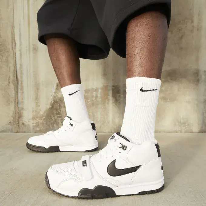 Giày Nike Air Trainer 1 ‘White Black’ FB8066-100 - Ảnh 3