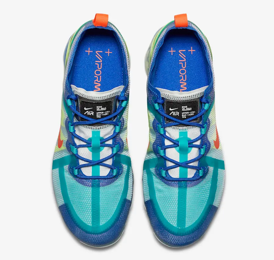 Giày Nike Air VaporMax 2019 'Blue Volt' AR6631-402 - Ảnh 3