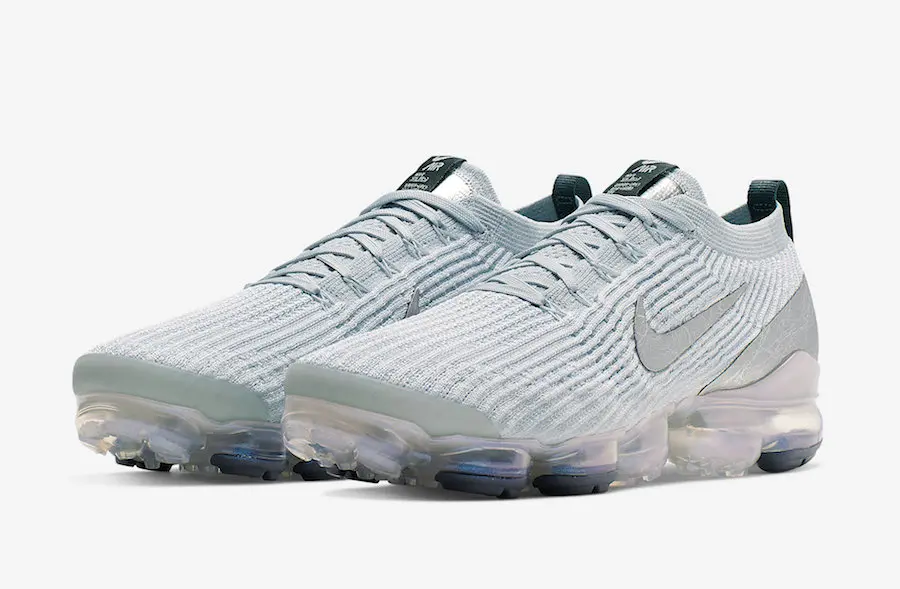 Alternative view of Giày Nike Air VaporMax Flyknit 3 'Reflective Silver' AJ6900-101