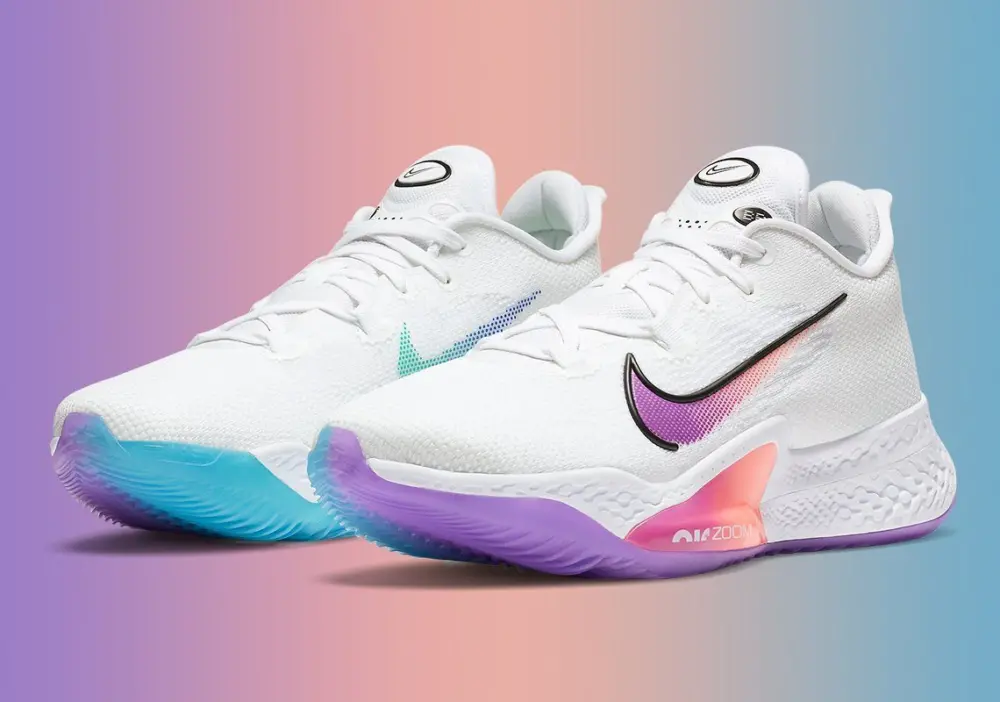 Alternative view of Giày Nike Air Zoom BB NXT 'White Hyper Violet Crimson' CK5707-100
