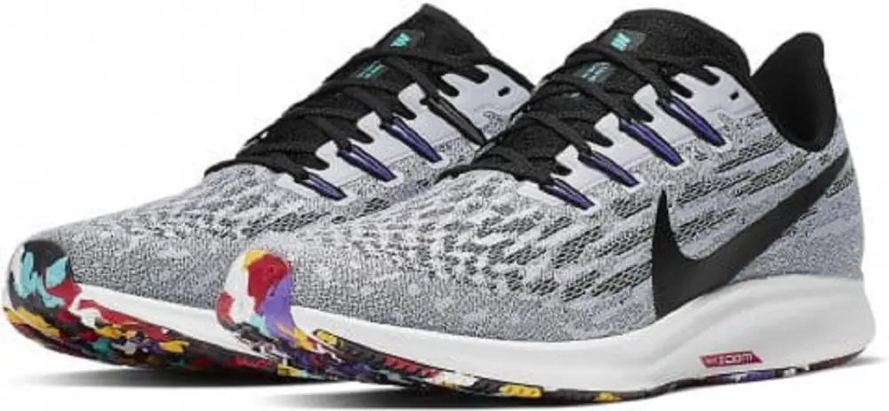 Alternative view of Giày Nike Air Zoom Pegasus 36 'White Hyper Grape' AQ2203-104
