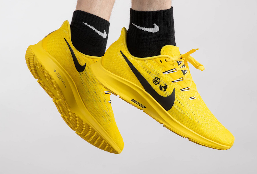 Giày Nike Cody Hudson x Air Zoom Pegasus 36 'Chrome Yellow' CI1723-700 - Ảnh 5