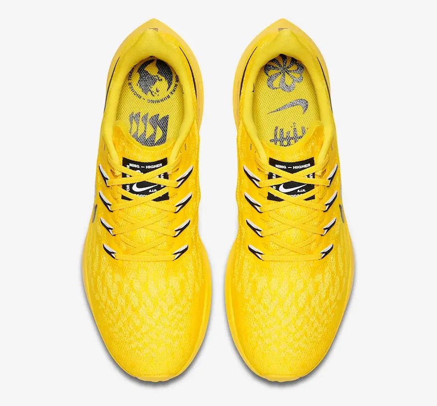 Alternative view of Giày Nike Cody Hudson x Air Zoom Pegasus 36 'Chrome Yellow' CI1723-700