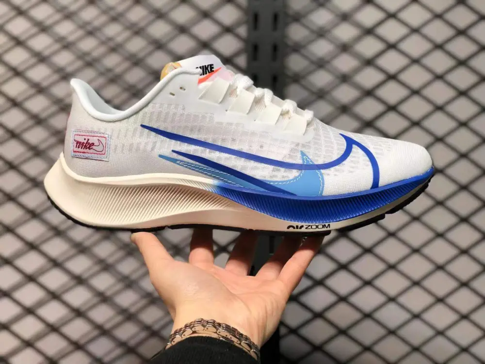 Giày Nike Air Zoom Pegasus 37 Premium 'White Game Royal' CQ9908-100 - Ảnh 5