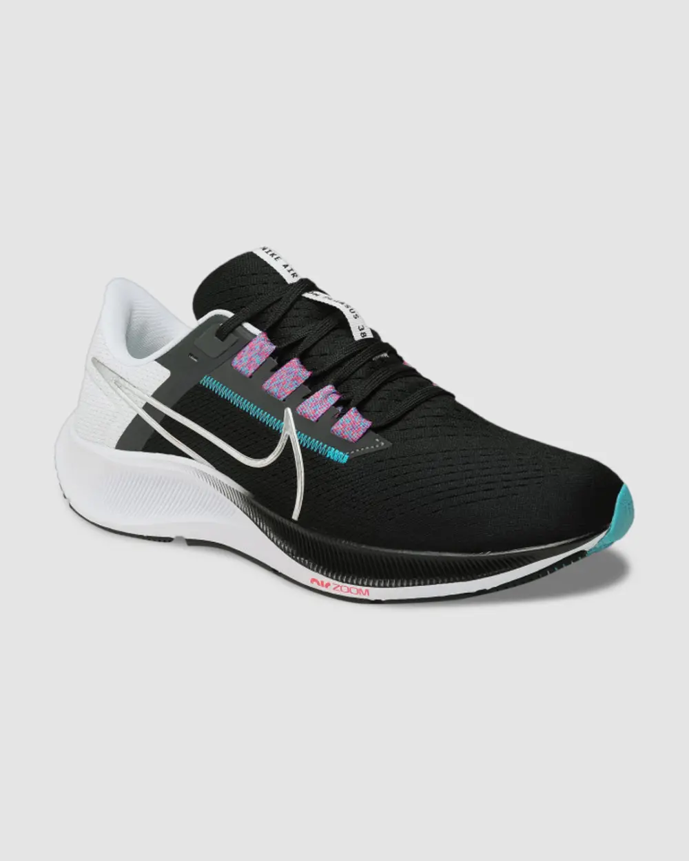Giày Nike Air Zoom Pegasus 38 'Black Metallic Silver' CW7356-003 - Ảnh 3