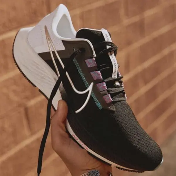 Giày Nike Air Zoom Pegasus 38 'Black Metallic Silver' CW7356-003 - Ảnh 4