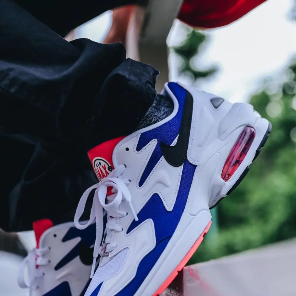 Giày Nike Air Max 2 Light 'White Ultramarine' AO1741-104 - Ảnh 5