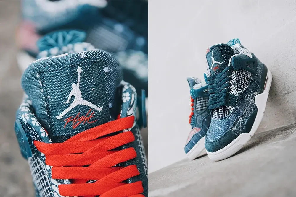 Alternative view of Giày Nike Air Jordan 4 Retro SE Sashiko CW0898-400