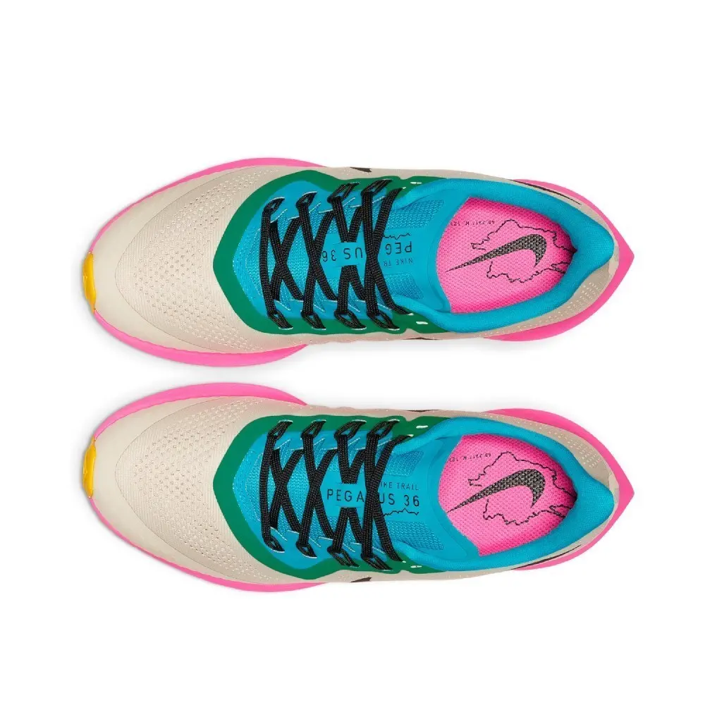 Giày Nike Air Zoom Pegasus 36 Trail Light Orewood Brown Pink Blast AR5676-101 - Ảnh 3