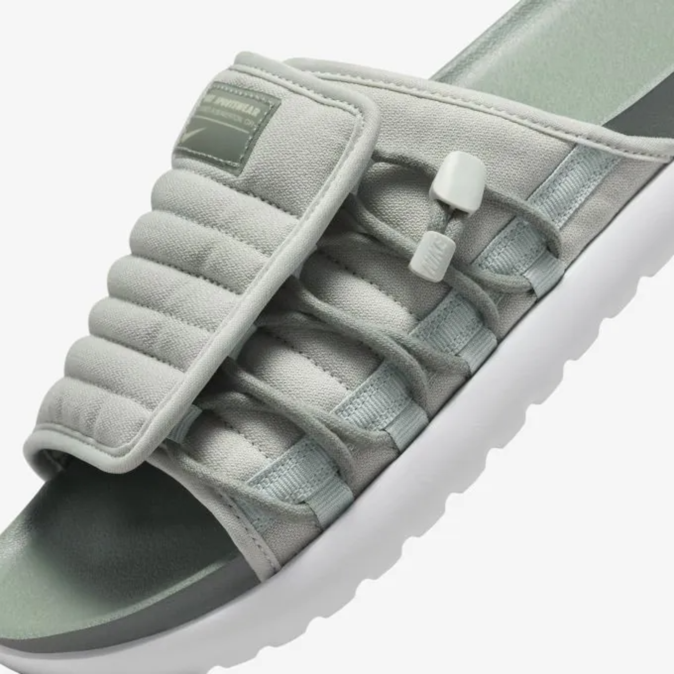 Dép Nike Asuna 2 Slide ‘Light Silver’ DX6865-001 - Ảnh 6