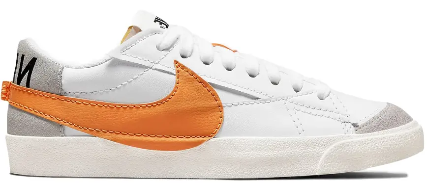 Giày Nike Blazer Low Jumbo White Orange DN2158-100