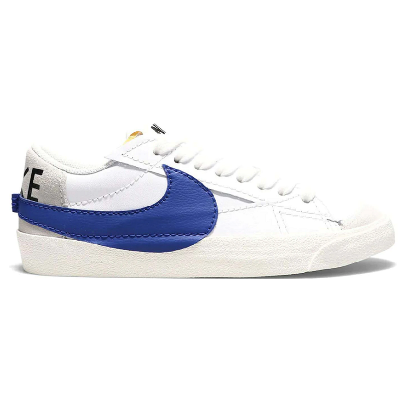 Giày Nike Blazer Low 77 Jumbo 'White Old Royal' DQ8768-100