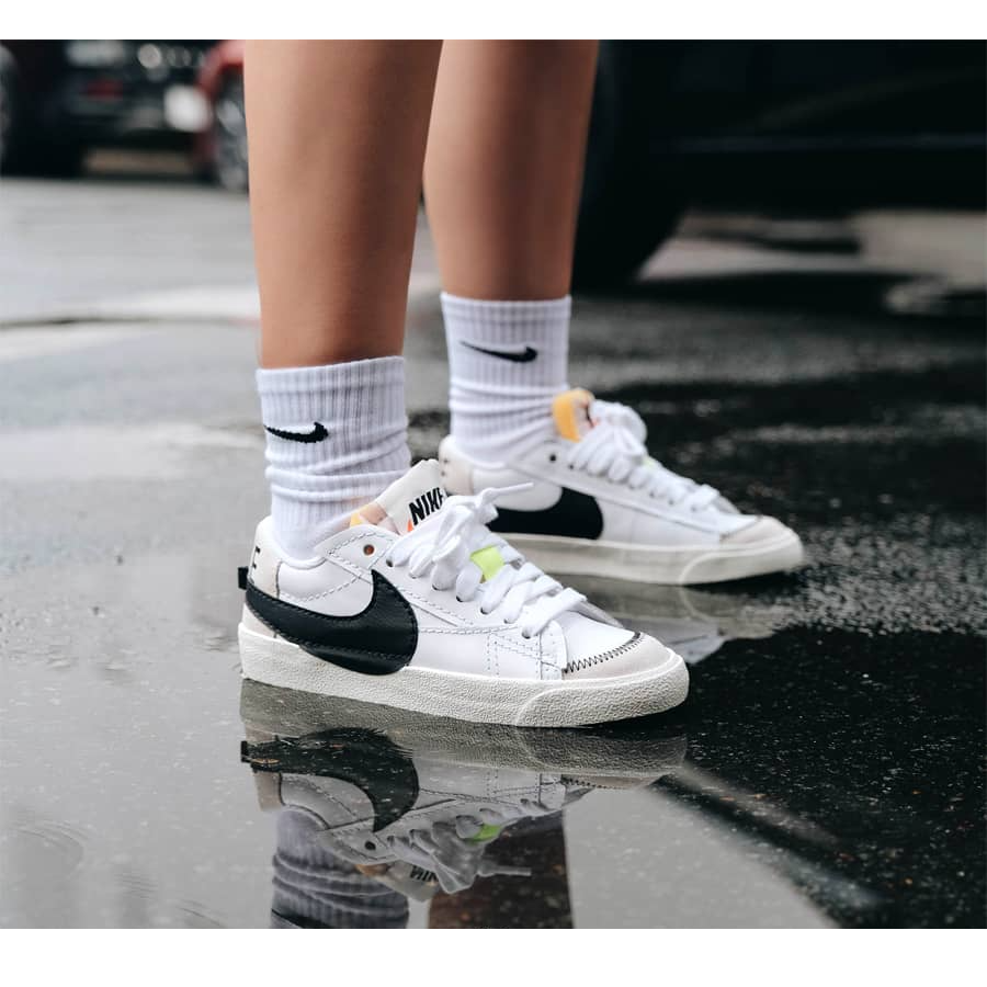 Giày Nike Blazer Low '77 Jumbo 'White Black' DN2158-101 - Ảnh 3