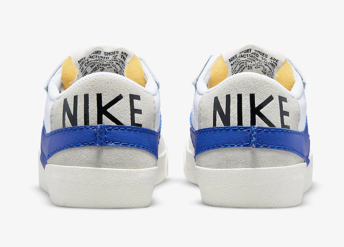 Giày Nike Blazer Low 77 Jumbo 'White Old Royal' DQ8768-100 - Ảnh 10