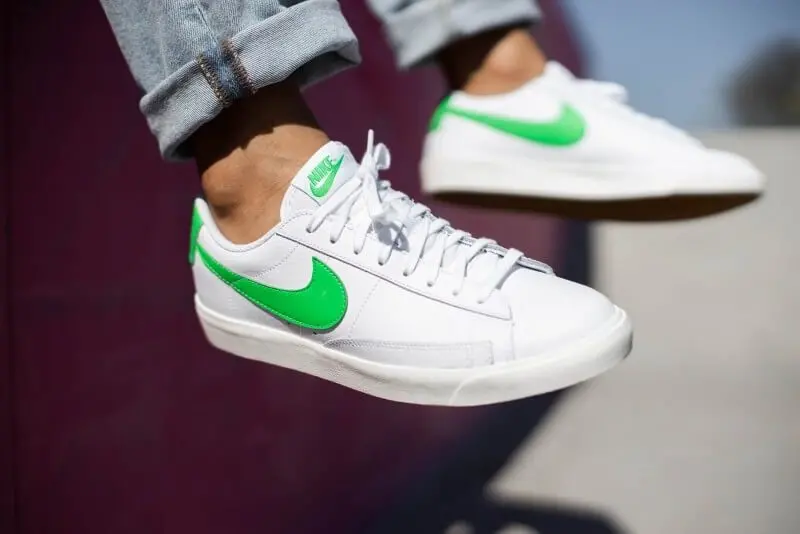 Giày Nike Blazer Low 'White Green' CZ7576-101 - Ảnh 5