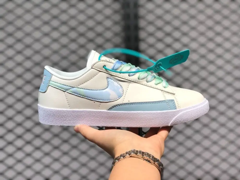 Alternative view of Giày Nike Wmns Blazer Low LX Sail Celestine Blue CZ8688-146