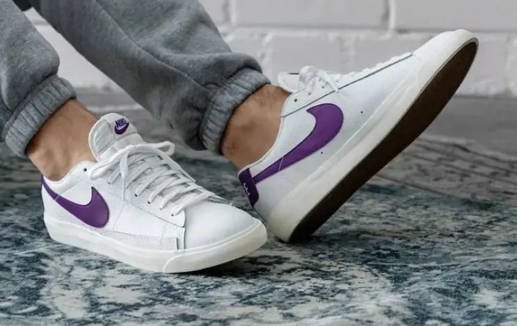 Giày Nike Blazer Low 'Voltage Purple' CI6377-103 - Ảnh 4