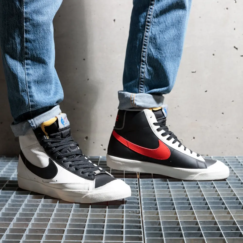 Giày Nike NBA x Blazer Mid '77 EMB 'White Black' DD8025-101 - Ảnh 6
