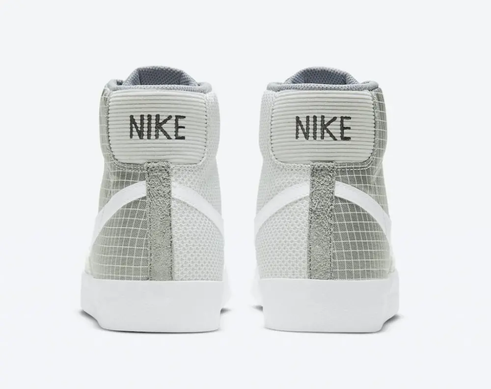 Giày Nike Blazer Mid 77 Patch Smoke Grey DD1162-001 - Ảnh 4