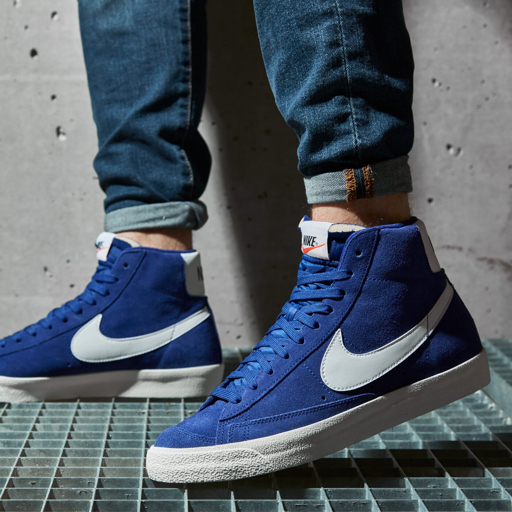 Giày Nike Blazer Mid '77 Suede 'Deep Royal Blue' CI1172-402 - Ảnh 7