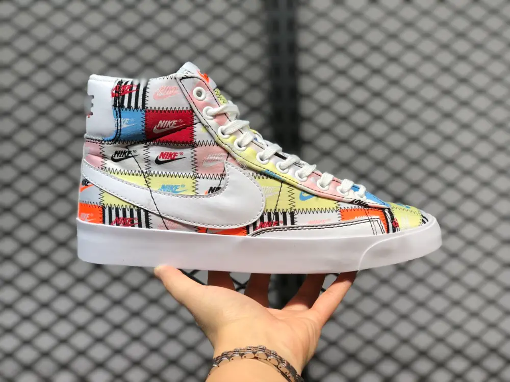 Giày Nike Blazer Mid 'Patchwork' CI9887-100 - Ảnh 4
