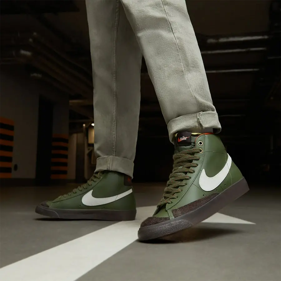 Giày Nike Blazer Mid 77 'Vintage Army' DZ5176-300 - Ảnh 3