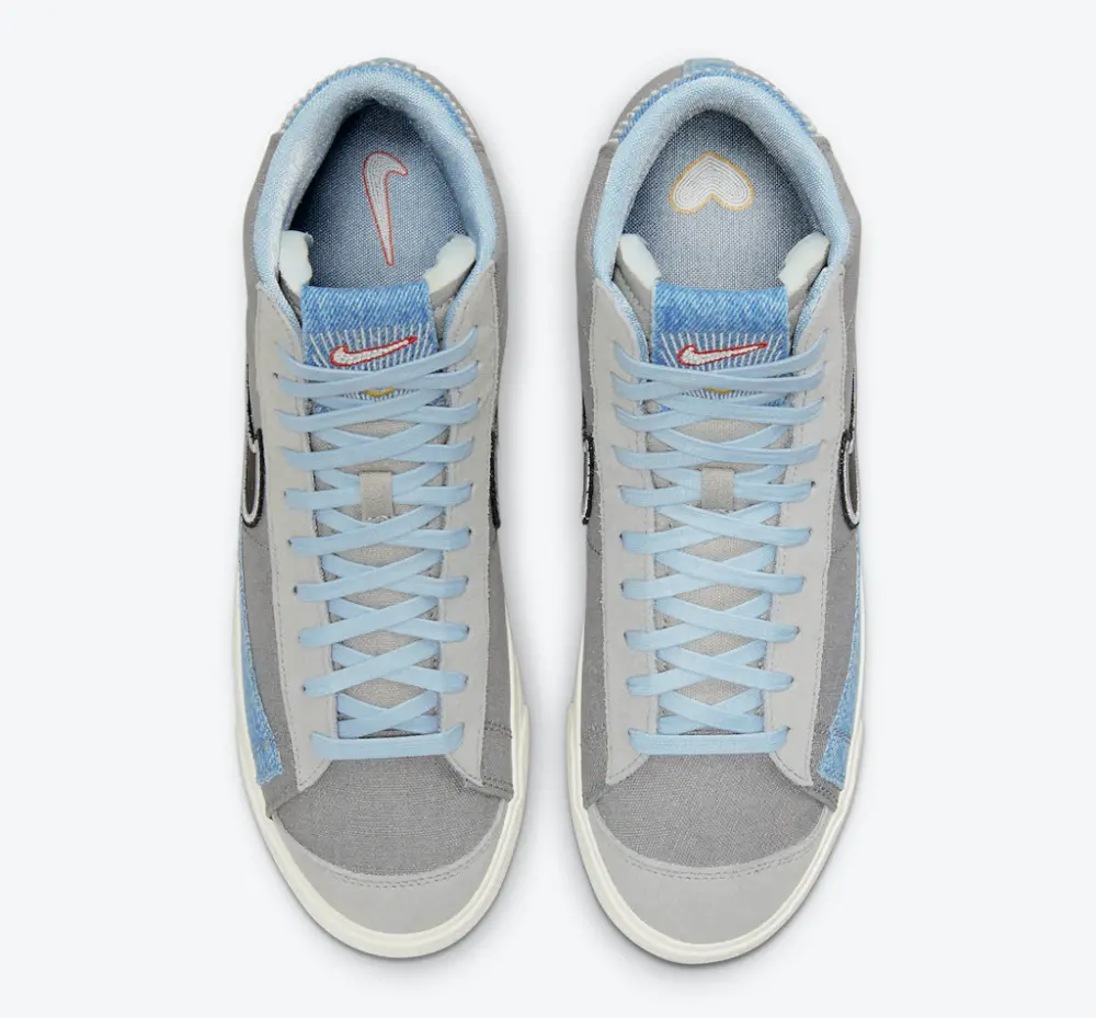 Giày Nike Blazer Mid '77 'Vintage Particle Grey' DJ4648-073 - Ảnh 4