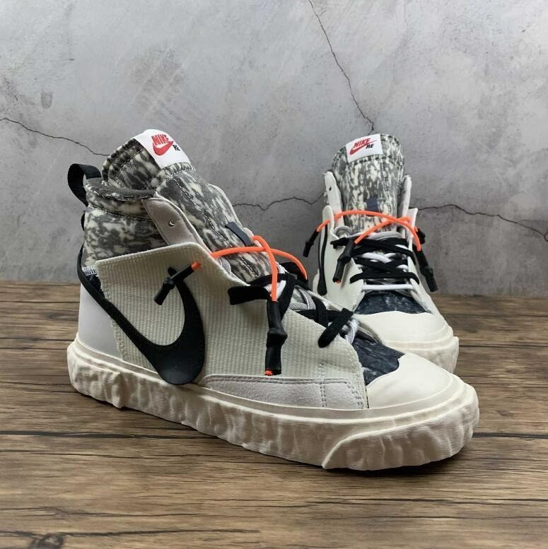 Giày Nike READYMADE x Blazer Mid 'White Camo' CZ3589-100 - Ảnh 2