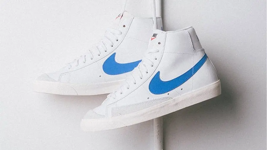 Alternative view of Giày Nike Blazer Mid '77 Vintage 'Pacific Blue' BQ6806-400