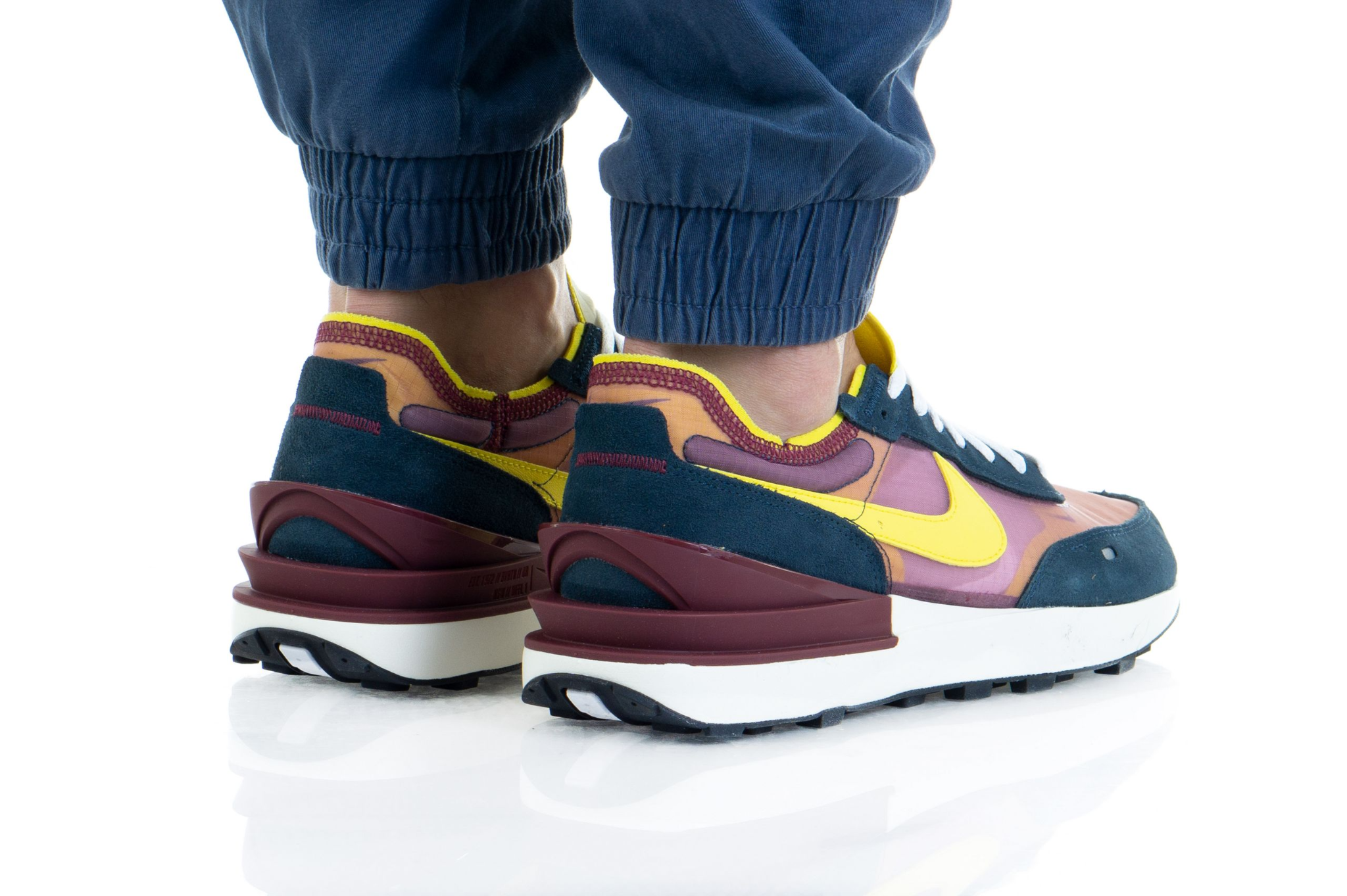 Giày Nike Waffle One 'Dark Beetroot Yellow Strike' DD8014-600 - Ảnh 4