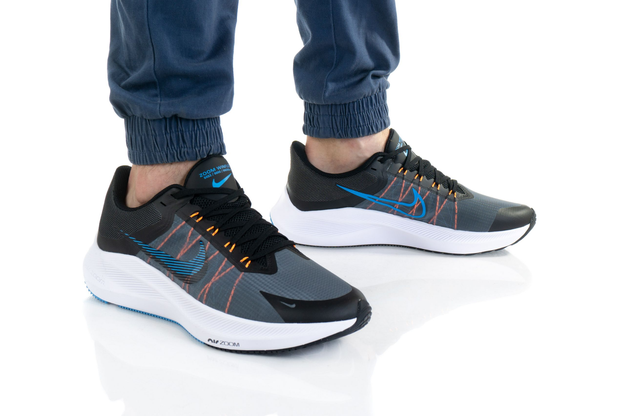 Giày Nike Zoom Winflo 8 'Smoke Grey Black Coast' CW3419-007 - Ảnh 3