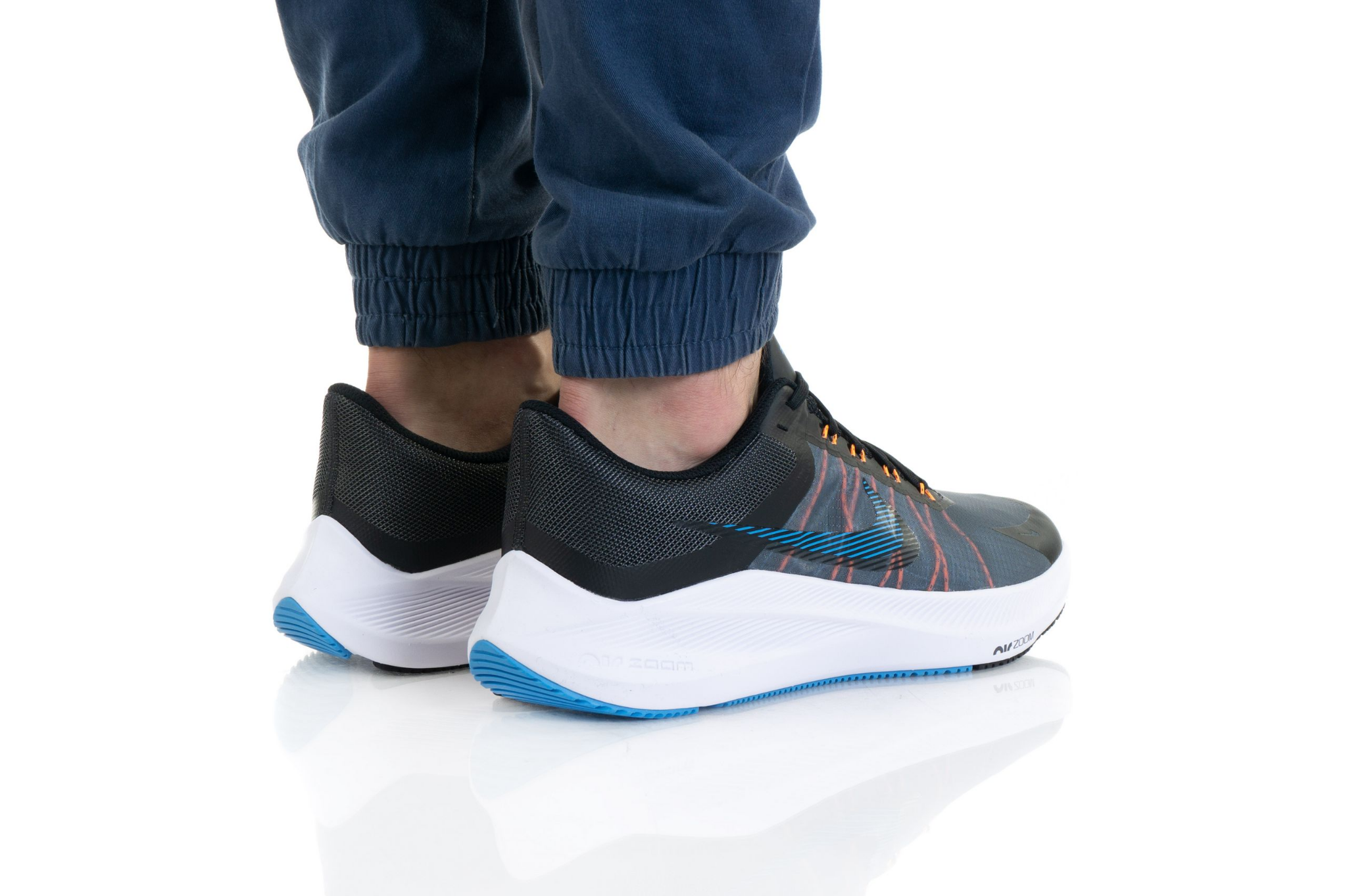 Giày Nike Zoom Winflo 8 'Smoke Grey Black Coast' CW3419-007 - Ảnh 5