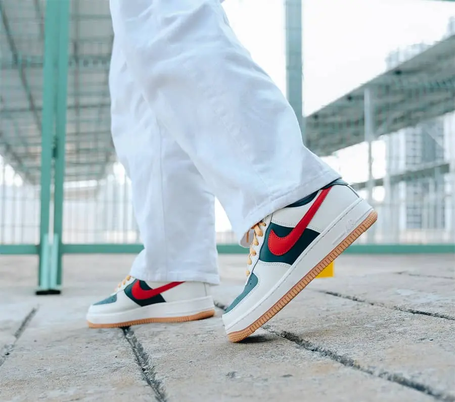 Alternative view of Giày Nike Air Force 1 Custom ID 'Gucci' DO7416-991