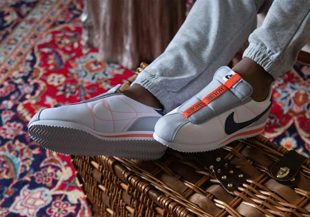Alternative view of Giày Nike Kendrick Lamar x Cortez Basic Slip 'House Shoes' AV2950-100